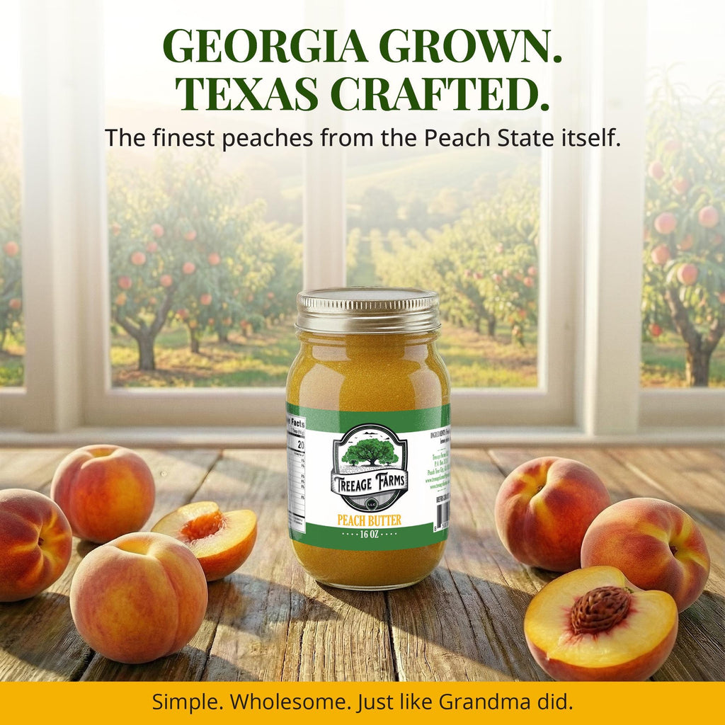 Treeage Farms Peach Butter Duo 16 oz (2-Pack)