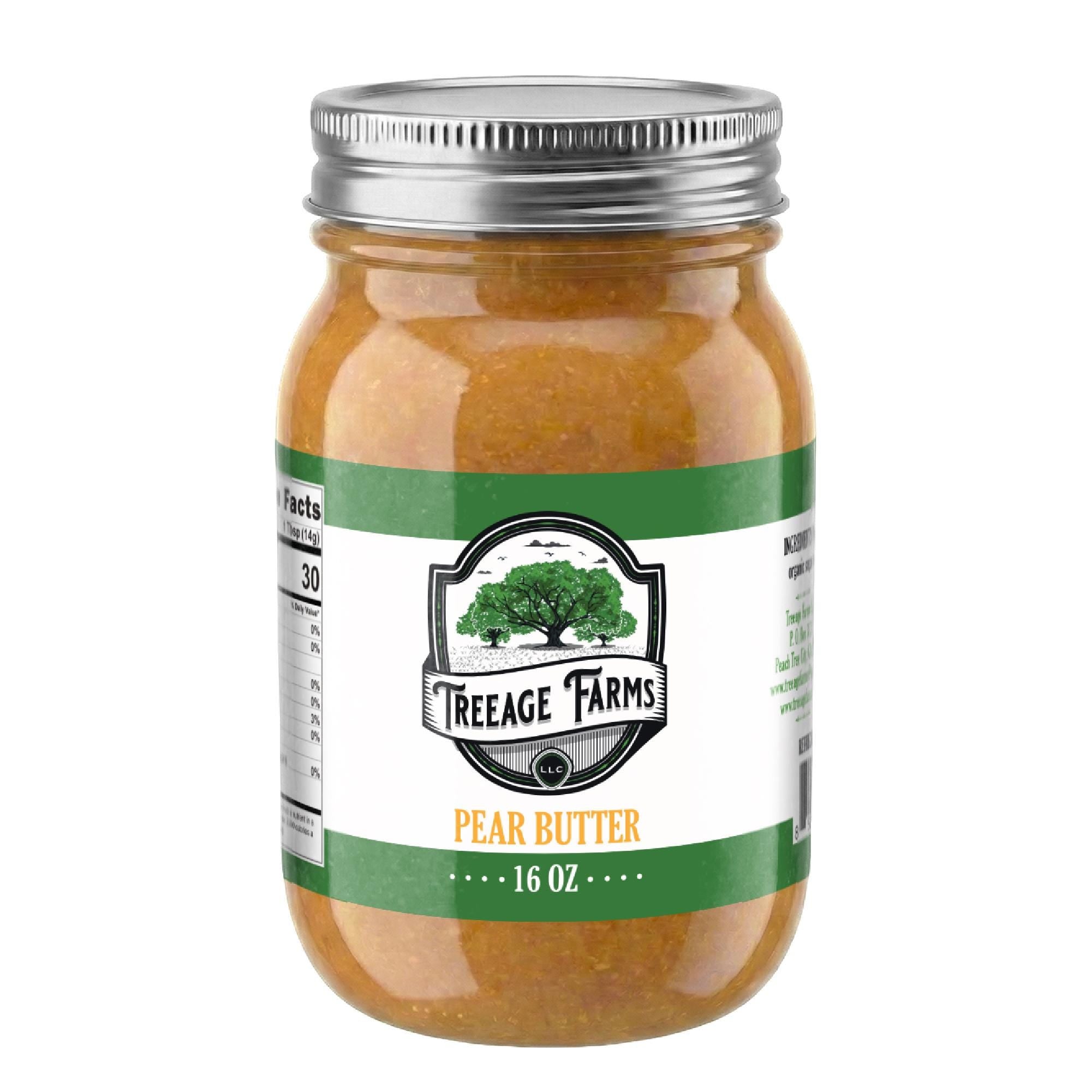 Treeage Farms Pear Butter Duo 16 oz (2-Pack)