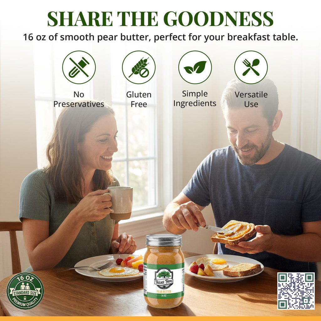 Treeage Farms Pear Butter Duo 16 oz (2-Pack)