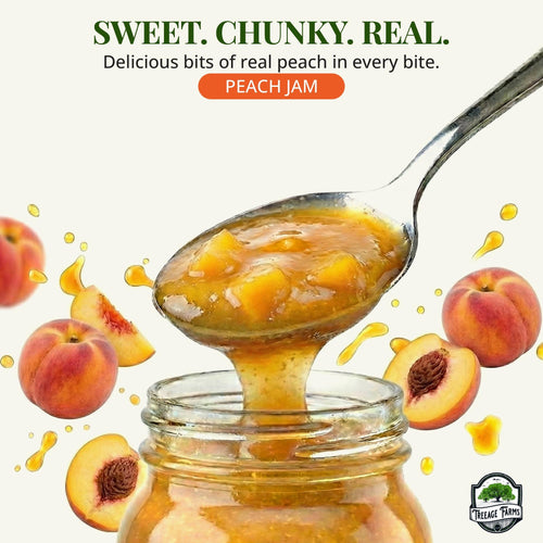Treeage Farms Peach Jam Duo 16 oz (2-Pack)