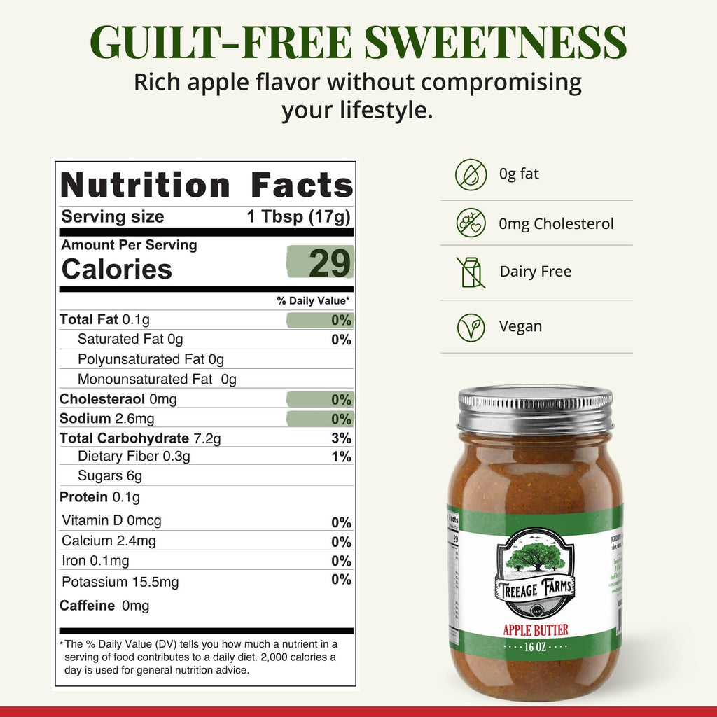 Treeage Farms Apple Butter Duo 16 oz – (2-Pack)