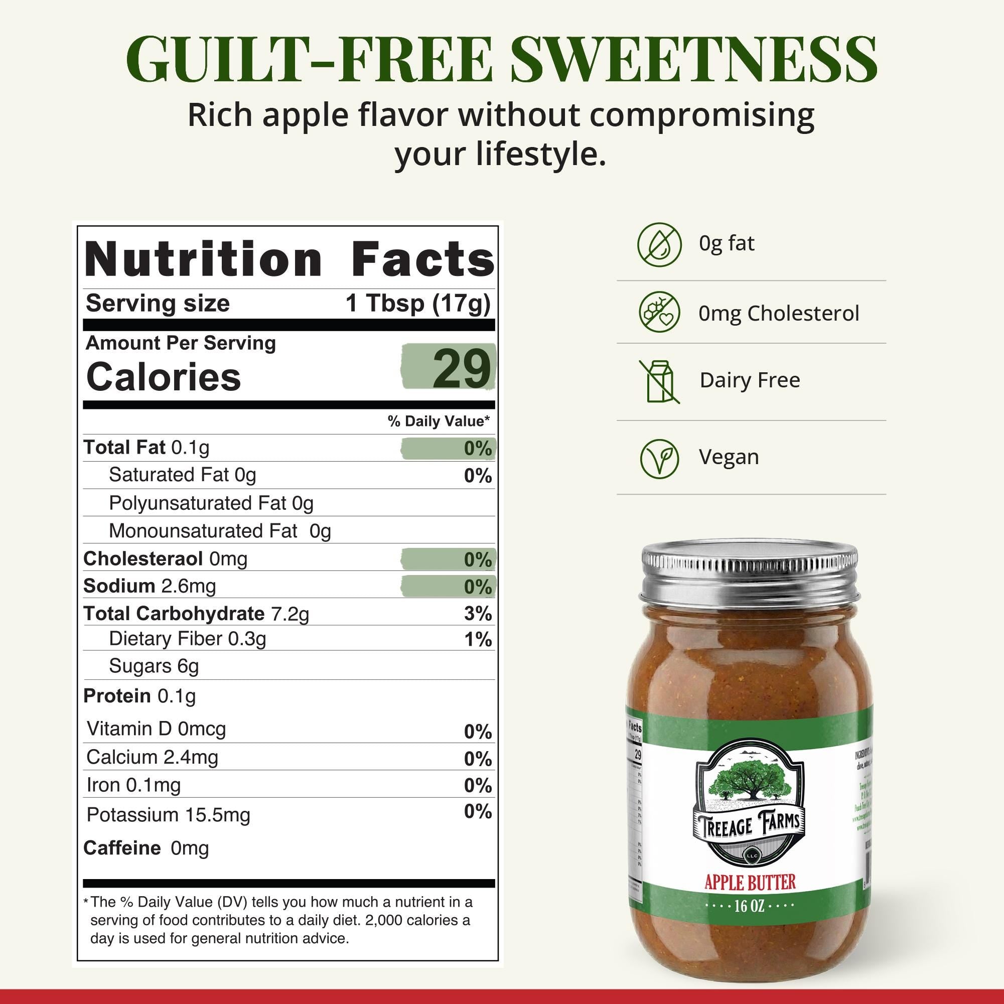 Treeage Farms Apple Butter Duo 16 oz – (2-Pack)