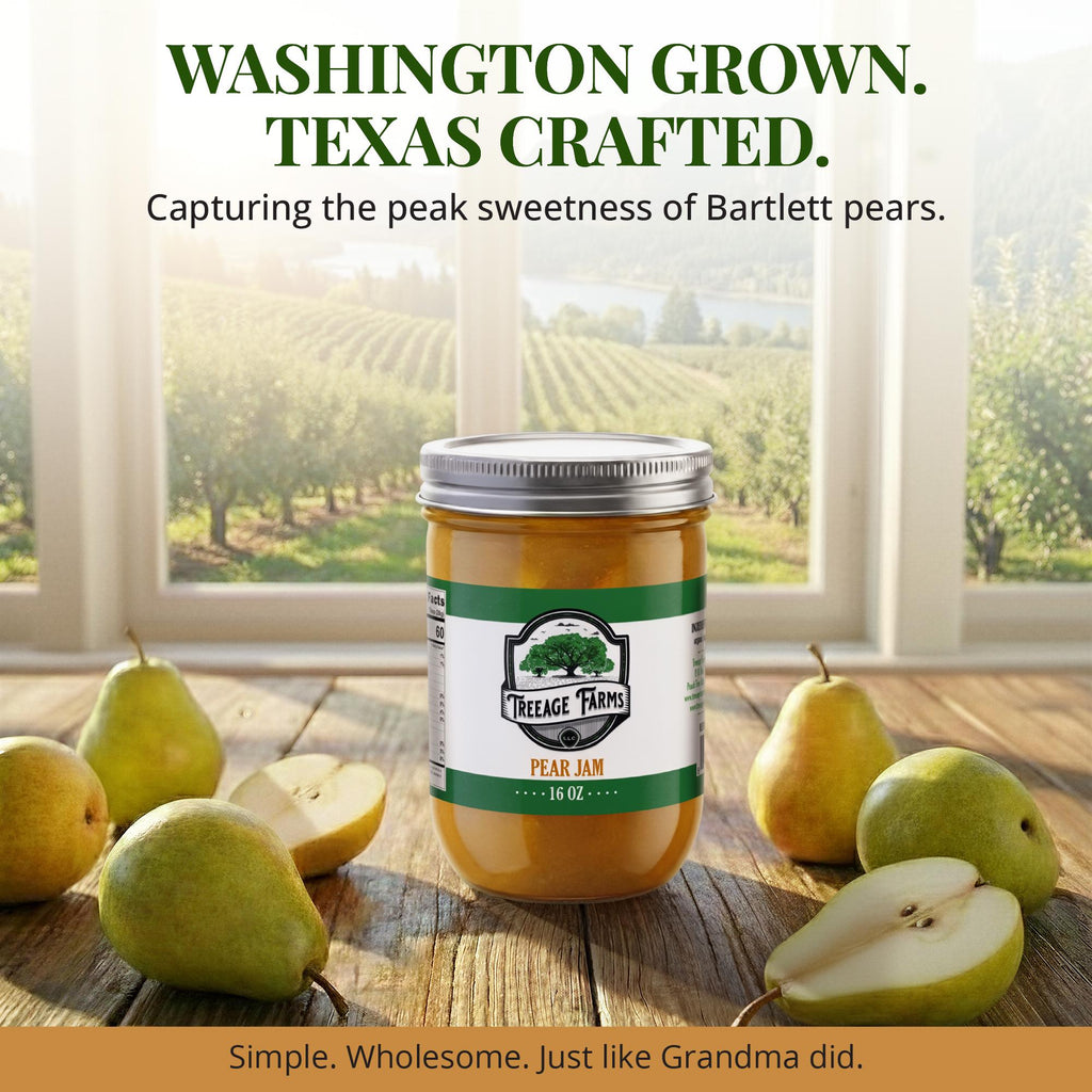 Treeage Farms Pear Jam Duo 16 oz (2-Pack)