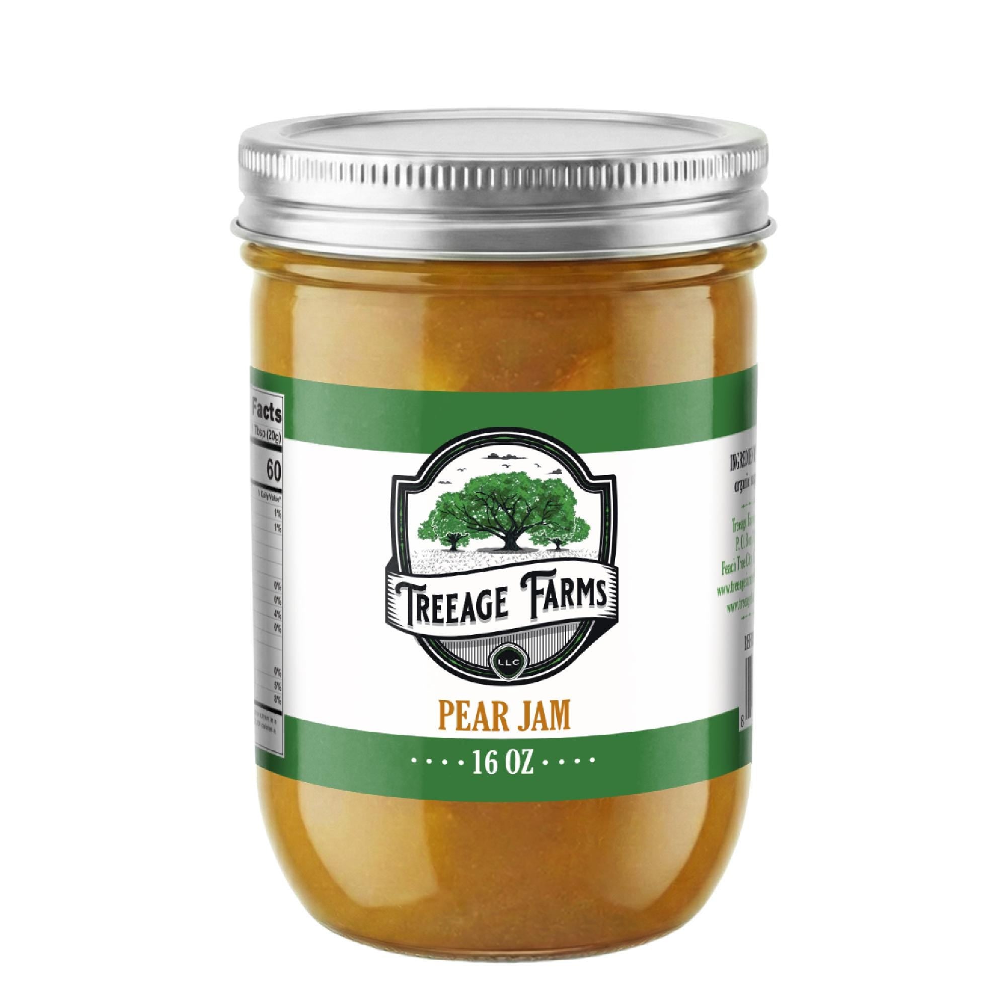 Treeage Farms Pear Jam Duo 16 oz (2-Pack)