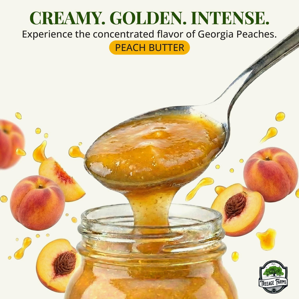 Treeage Farms Peach Butter Duo 16 oz (2-Pack)